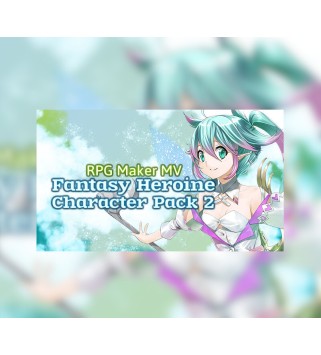 RPG Maker MV - Fantasy Heroine Character Pack 2 DLC Steam Key EUROPE